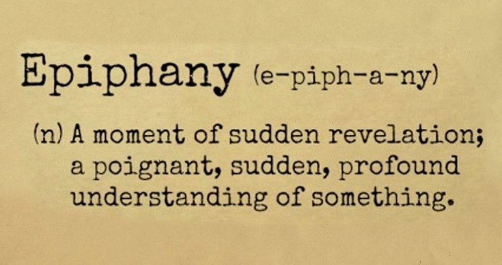 definition of epiphanies