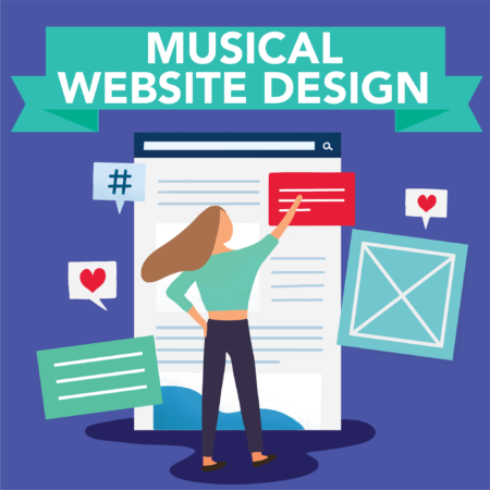 Musical Website Design