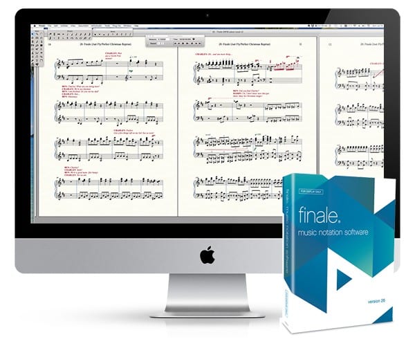 finale musical notation software imac