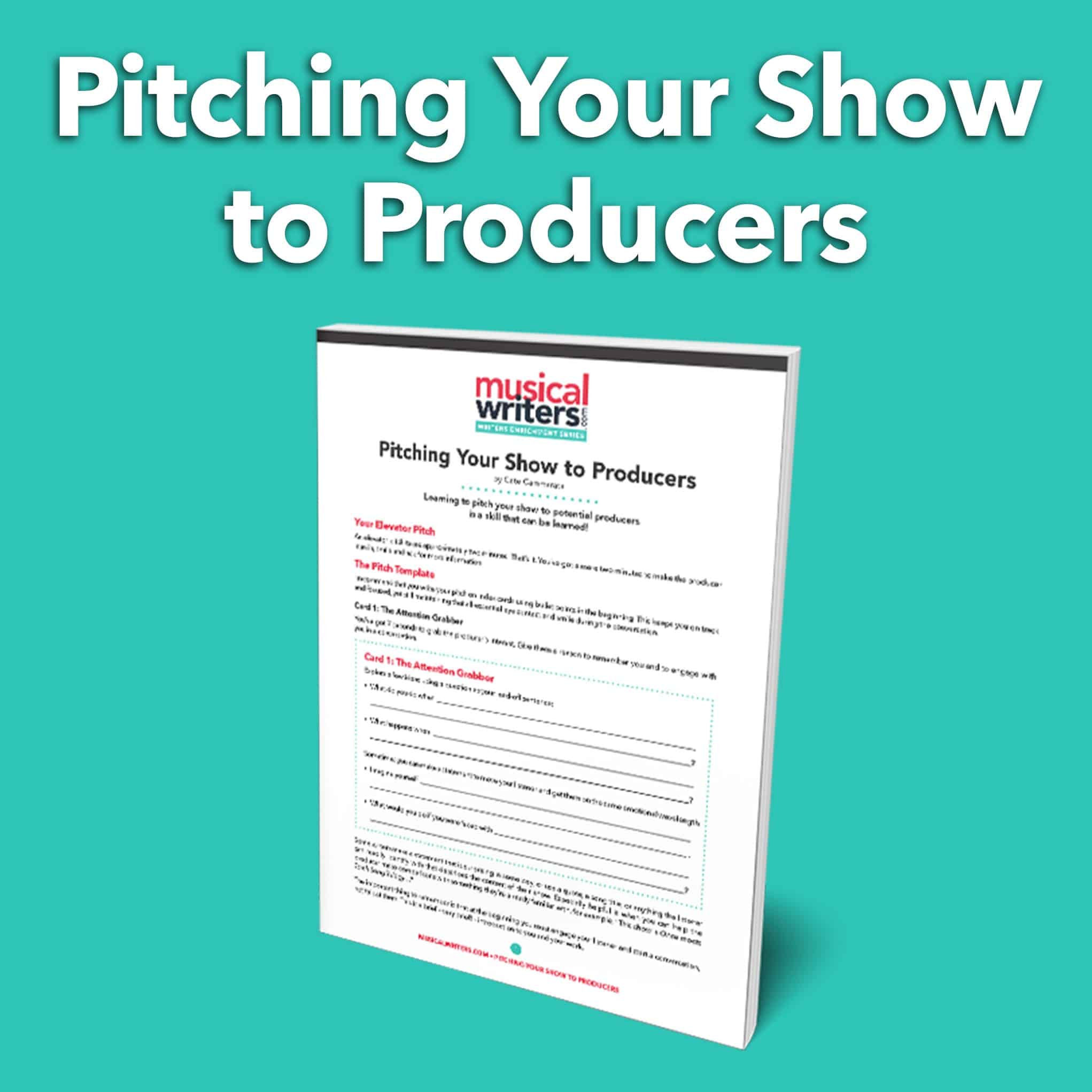 Pitching Your Show to Producers Worksheet