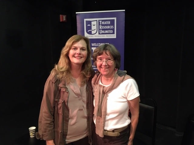 Cate Camarrata and Carol de Giere at TRU Online Connecting with Producers Panel