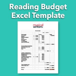 Staged Reading Budget Excel Template 800x