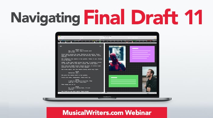 Navigating Final Draft 11 Webinar 450x250