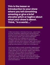 Snazz Musical Pitch Deck Template