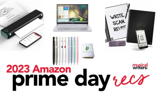 Prime Day Deals for Musical Writers (2023)