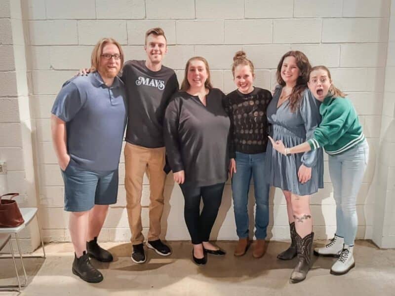 Cast, director, and writer of Getting Through April Jan 2025