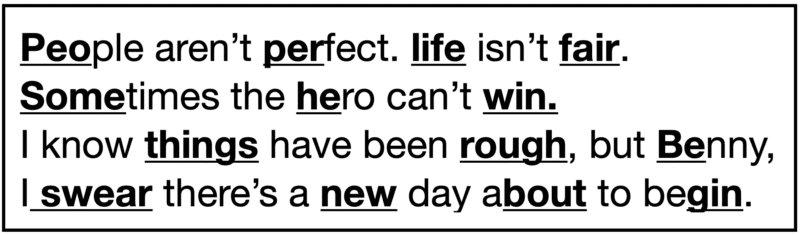 people aren't perfect lyrics