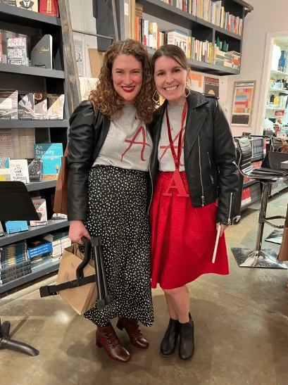 The writers of The Scarlet Letter Musical, Christine Hand Jones and Kenady Sean